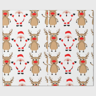 Santa Christmas Wrapping Paper