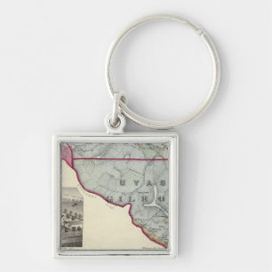 Santa Clara Co 10 Keychain