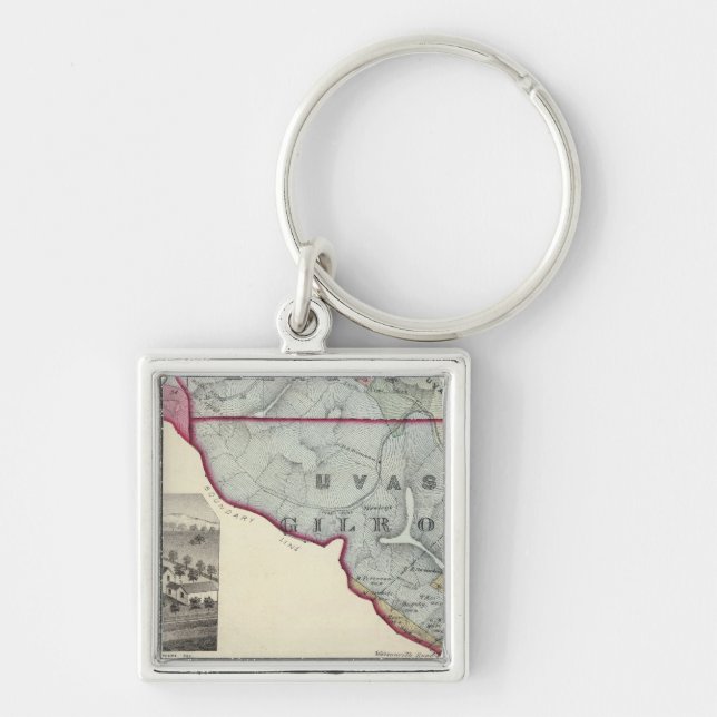 Santa Clara Co 10 Keychain (Front)
