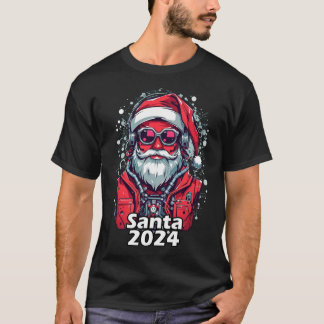 Santa Claus 2024 T-shirt du Nouvel An