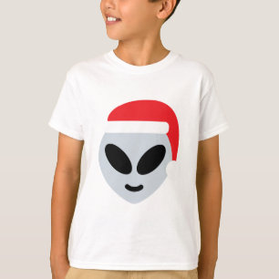 santa claus alien emoji T-Shirt