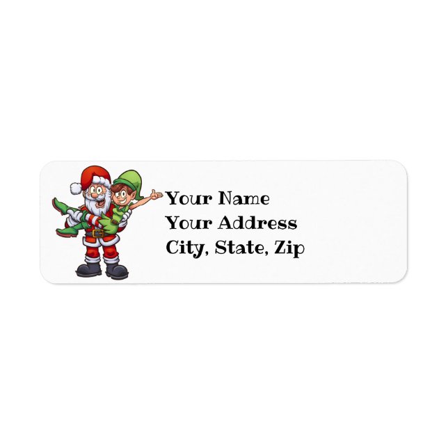 Santa Claus and Elf (Front)