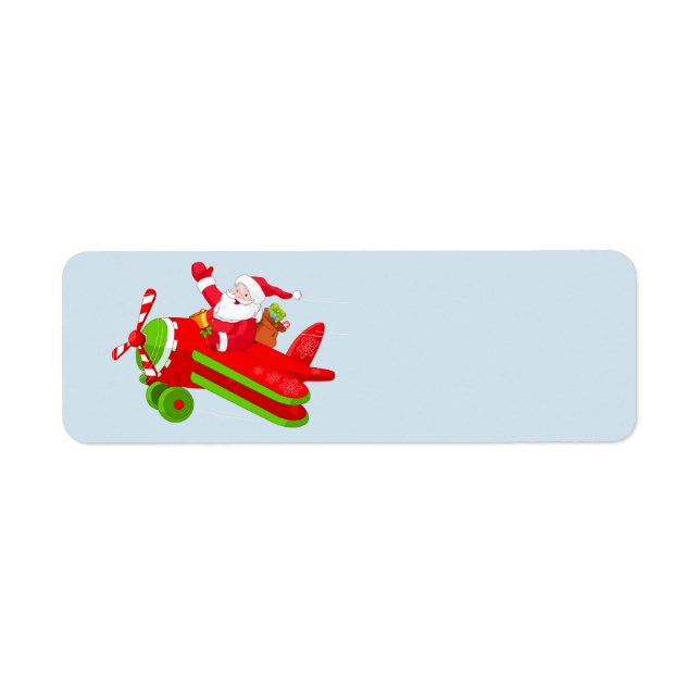 Santa Claus and his airplane (Front)