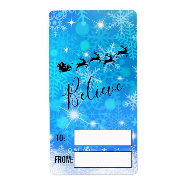 Santa Claus and his Flying Reindeer - Believe (Front)