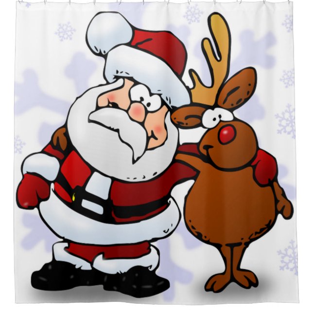 SANTA CLAUS AND RUDOLPH (Front)
