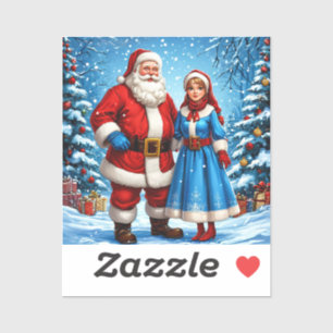 Santa Claus and Snow Maiden