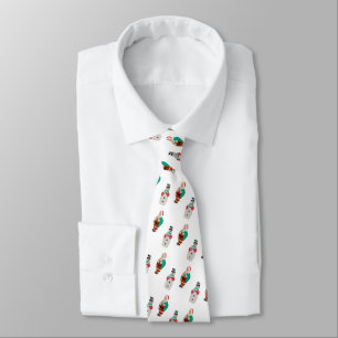 Santa Claus and Snowman Tie
