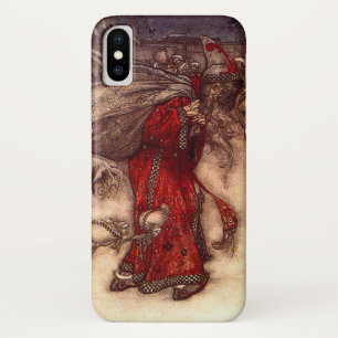 Santa Claus Arthur Rackham Case-Mate iPhone Case