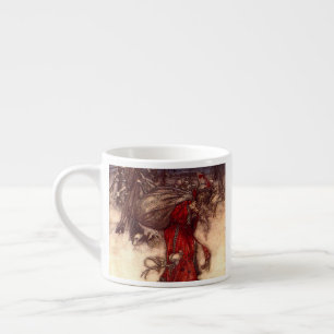 Santa Claus Arthur Rackham  Espresso Cup