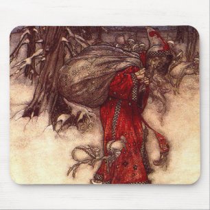Santa Claus Arthur Rackham  Mouse Pad