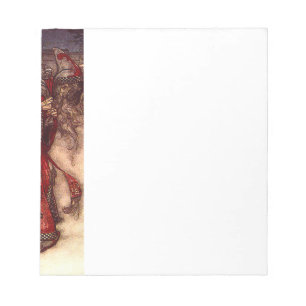 Santa Claus Arthur Rackham  Notepad