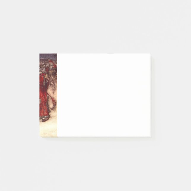 Santa Claus Arthur Rackham  Post-it Notes (Front)