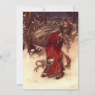 Santa Claus Arthur Rackham Save The Date