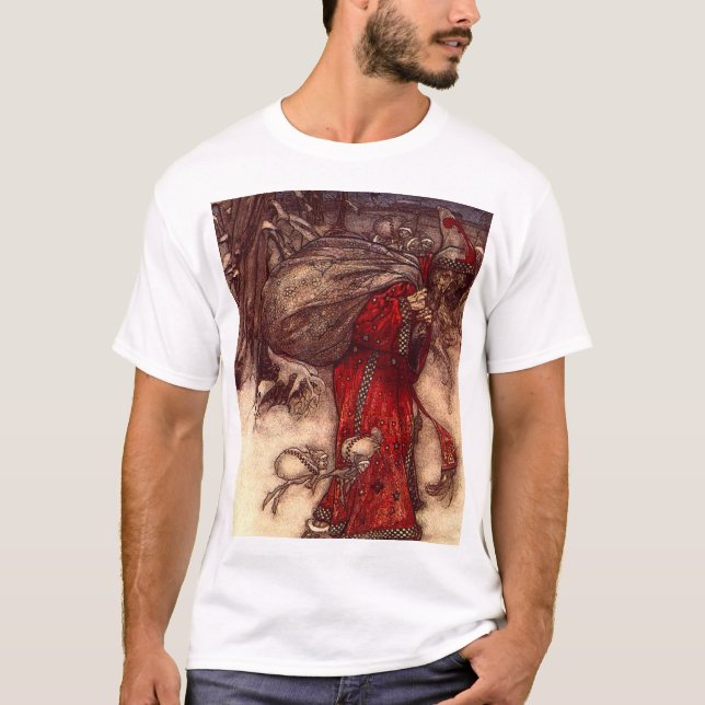 Santa Claus Arthur Rackham  T-Shirt (Front)