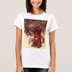 Santa Claus Arthur Rackham  T-Shirt