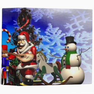 Santa Claus Avery Binder