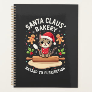 Santa Claus Bakery Kneaded To Purrfection Christma Planner