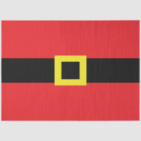 Santa Claus Belly Belt Buckle Red Black Yellow Fun