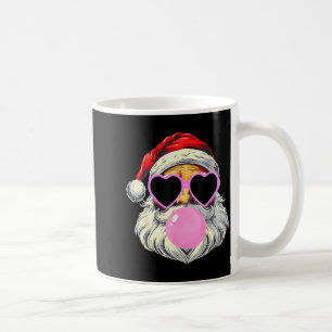Santa Claus Blowing Bubble Gum Nk Sungles Christma Coffee Mug