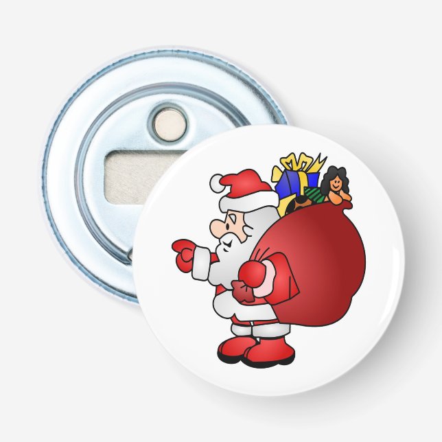 SANTA CLAUS BOTTLE OPENER (Front)