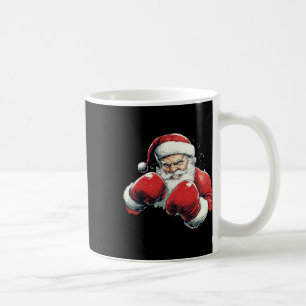 Santa Claus Boxing - Santa Claus With Boxing Glove Coffee Mug