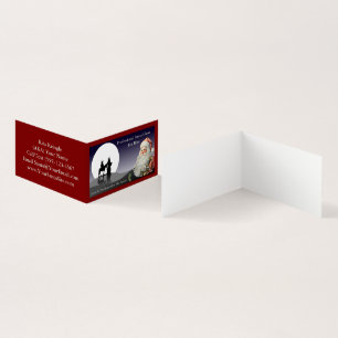Santa Claus Business Card Folding