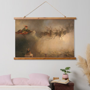 Santa Claus by William Holbrook Beard Hanging Tapestry
