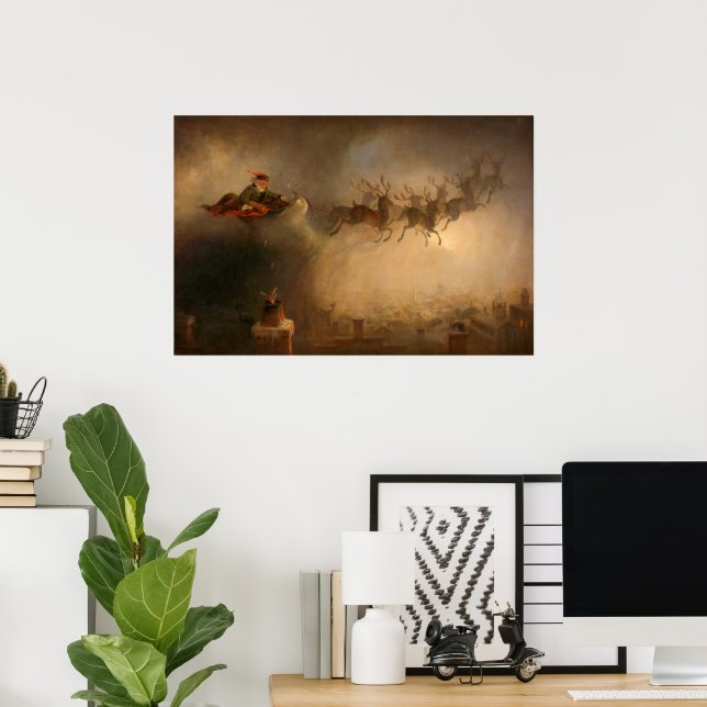 Santa Claus by William Holbrook Beard Poster (Home Office)