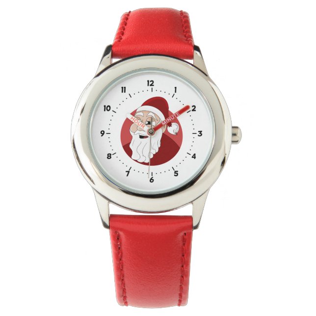 Santa Claus Cartoon Watch (Front)
