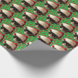 Santa Claus Cat Wrapping Paper