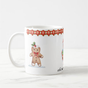 Santa Claus Ceramic Mug - Customizable
