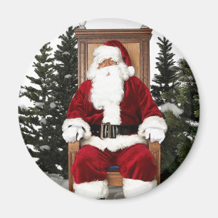 Santa Claus Chair Magnet