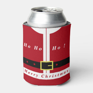 Santa Claus Christmas Can Cooler