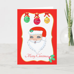 Santa Claus Christmas Card