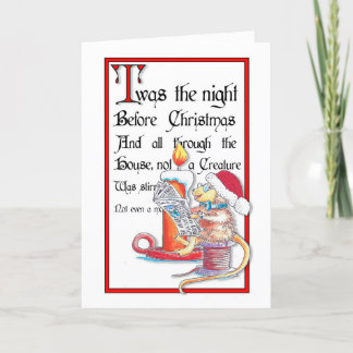 Santa Claus Christmas Card