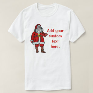 Santa Claus Christmas Cartoon Personalized T-Shirt