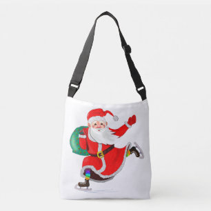 Santa Claus Christmas Crossbody Bag