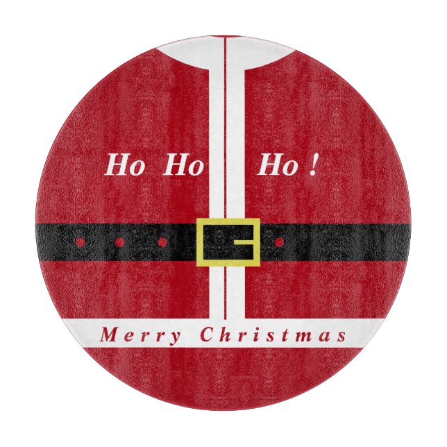 Santa Claus Christmas Cutting Board (Front)