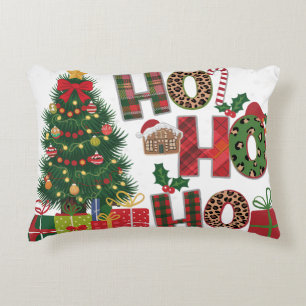 Santa Claus Christmas Decorations Pillowcase Xmas Accent Pillow