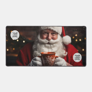 Santa Claus Christmas Desk Mat Mouse Pad