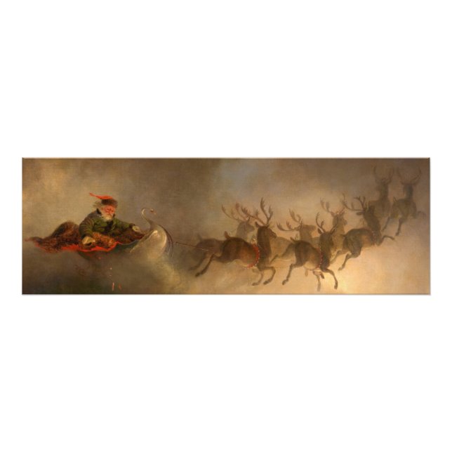 Santa Claus, Christmas Eve by William H. Beard Photo Print (Front)