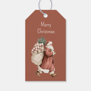 Santa Claus Christmas Gifts Gift Tags