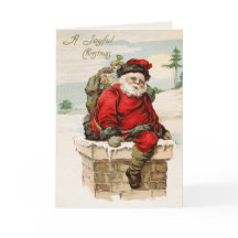 Santa Claus Christmas Greeting Card