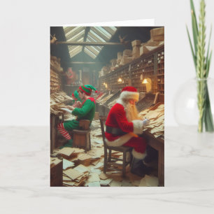 Santa Claus Christmas Greeting Cards