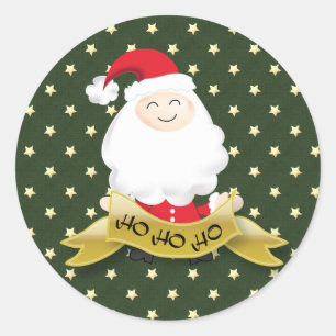 Santa Claus Christmas Ho Ho Ho sticker