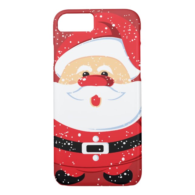 Santa Claus Christmas holiday custom Case-Mate iPhone Case (Back)