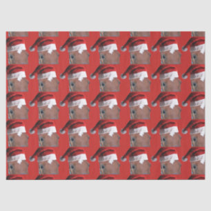 Santa Claus Christmas Horse Tissue Paper