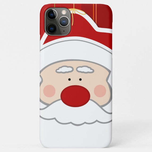Santa Claus Christmas Humor Case-Mate iPhone Case (Back)