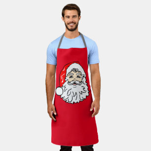 SANTA CLAUS CHRISTMAS KITCHEN APRON