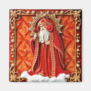 Santa Claus Christmas Magnet